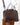 front view Garth Coated Zipper Slim Leather Laptop