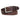 brown leather dress belt with double keepers