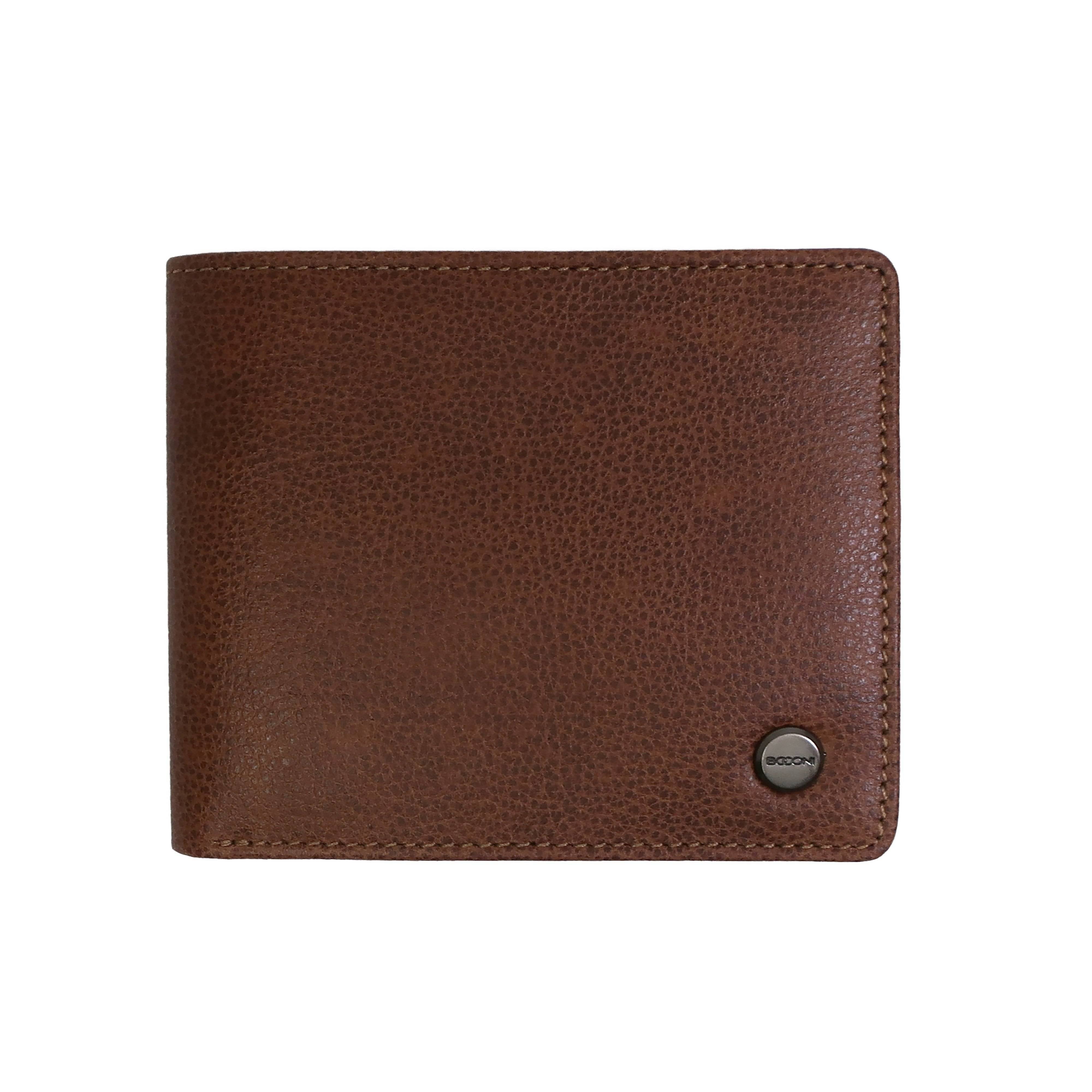 Kenneth Bifold Leather Wallet with Flip-out ID