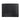 black front view leather wallet with credit card pocket