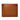 Darius Bifold Wallet with ID Window cognac color front view