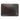 Back view of the brown Sloan slim flat card case