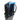 trolley strap view on ballistic nylon and leather trim backpack