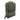 side view olive color ballistic nylon and leather trim backpack