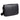 Front view of Boconi Slim Leather Messenger bag