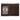 a brown leather wallet with a checkered pattern