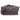 front view of Boconi leather duffel bag