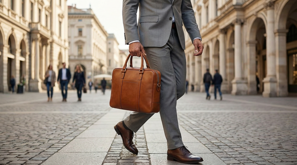 What Is the Best Leather Briefcase for High-Stakes Meetings? – Boconi ...