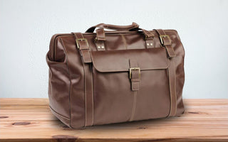 Boconi iconic Bryant Safari Duffle bag