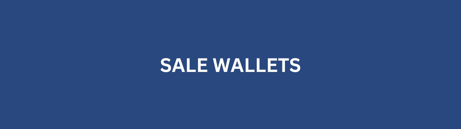 Sale Wallets