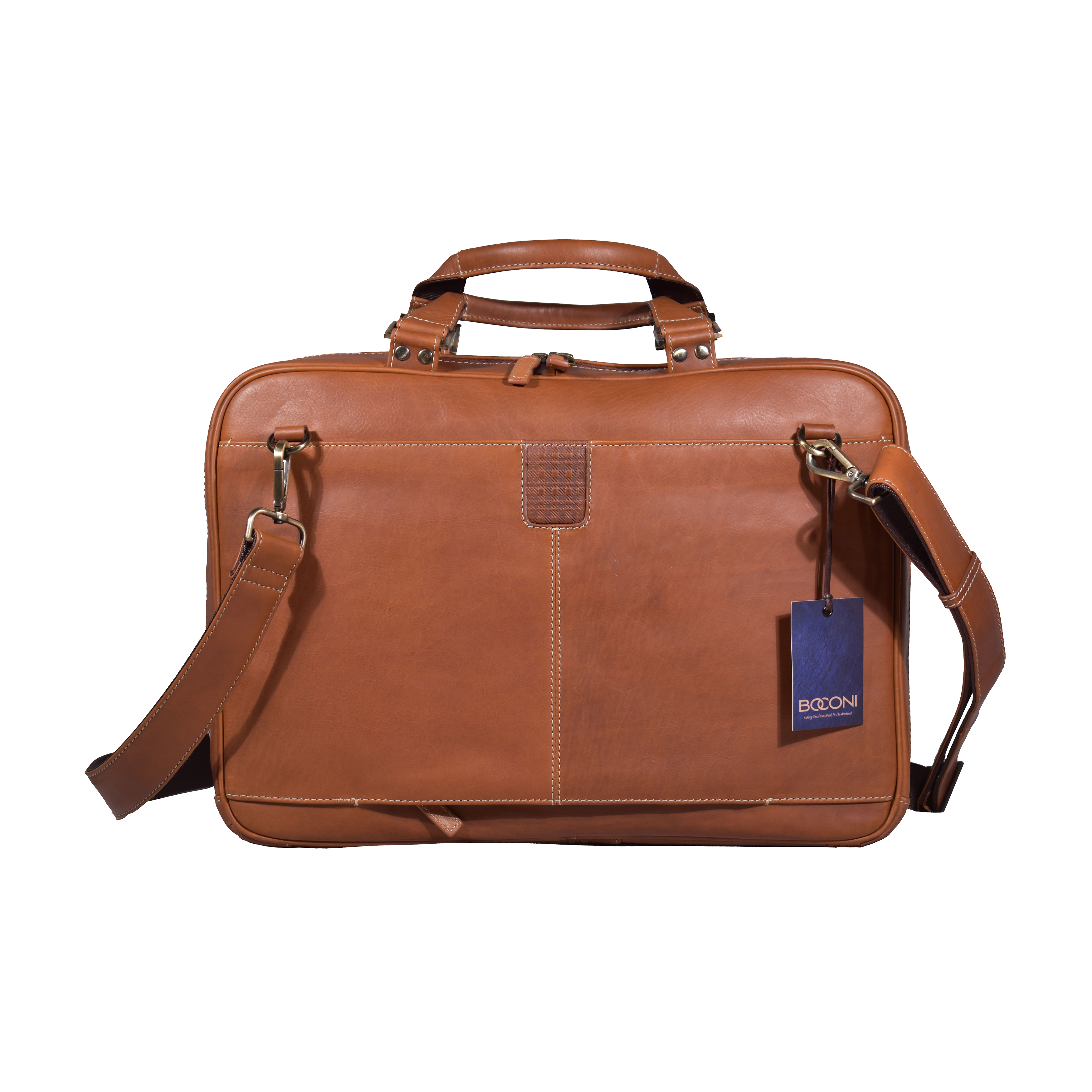 Bryant Leather Analyst Bag 2024 Cognac