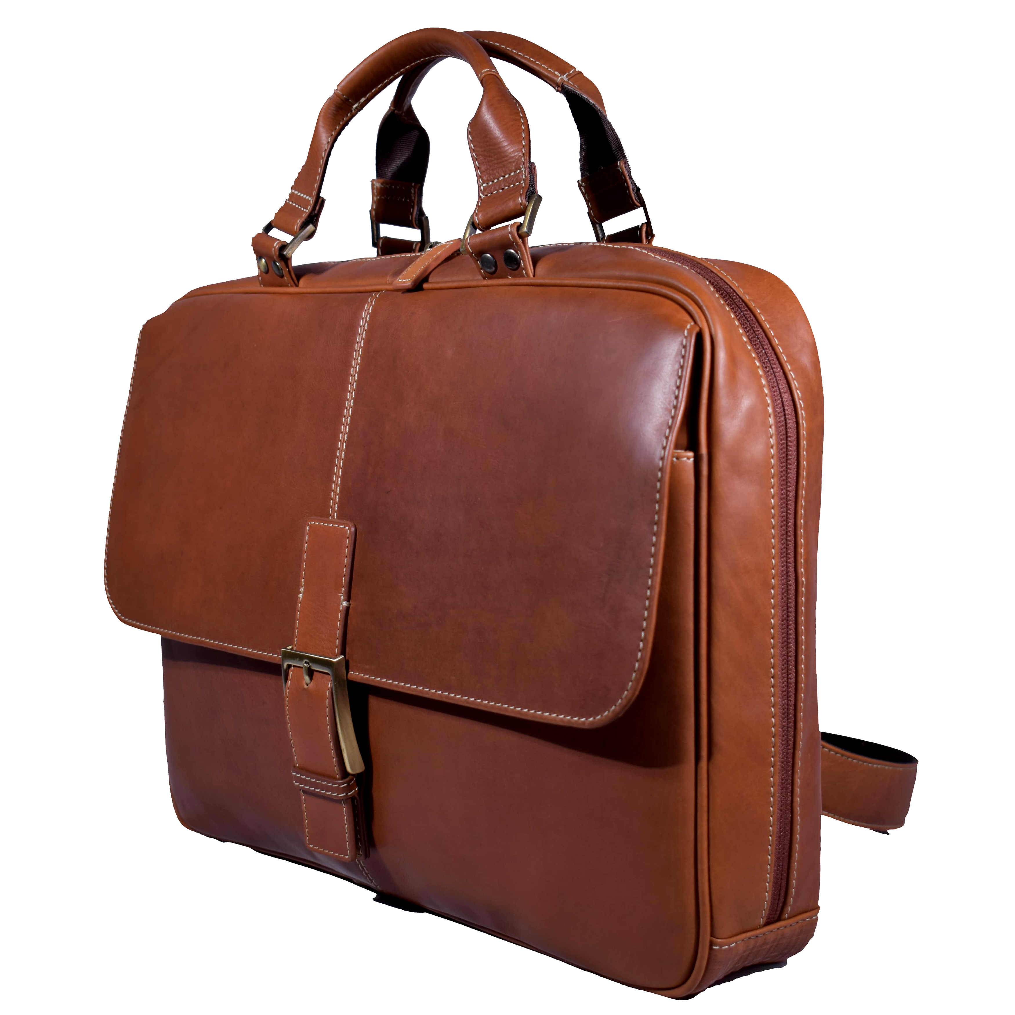 Bryant Leather Analyst Bag with pull up leather RIFD – Boconi Bags Bryant Leather Analyst Bag with pull up leather RIFD – Boconi Bags