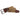 Khaki to Khaki+Ivory reversible Woven Elastic Belt with center bar buckle