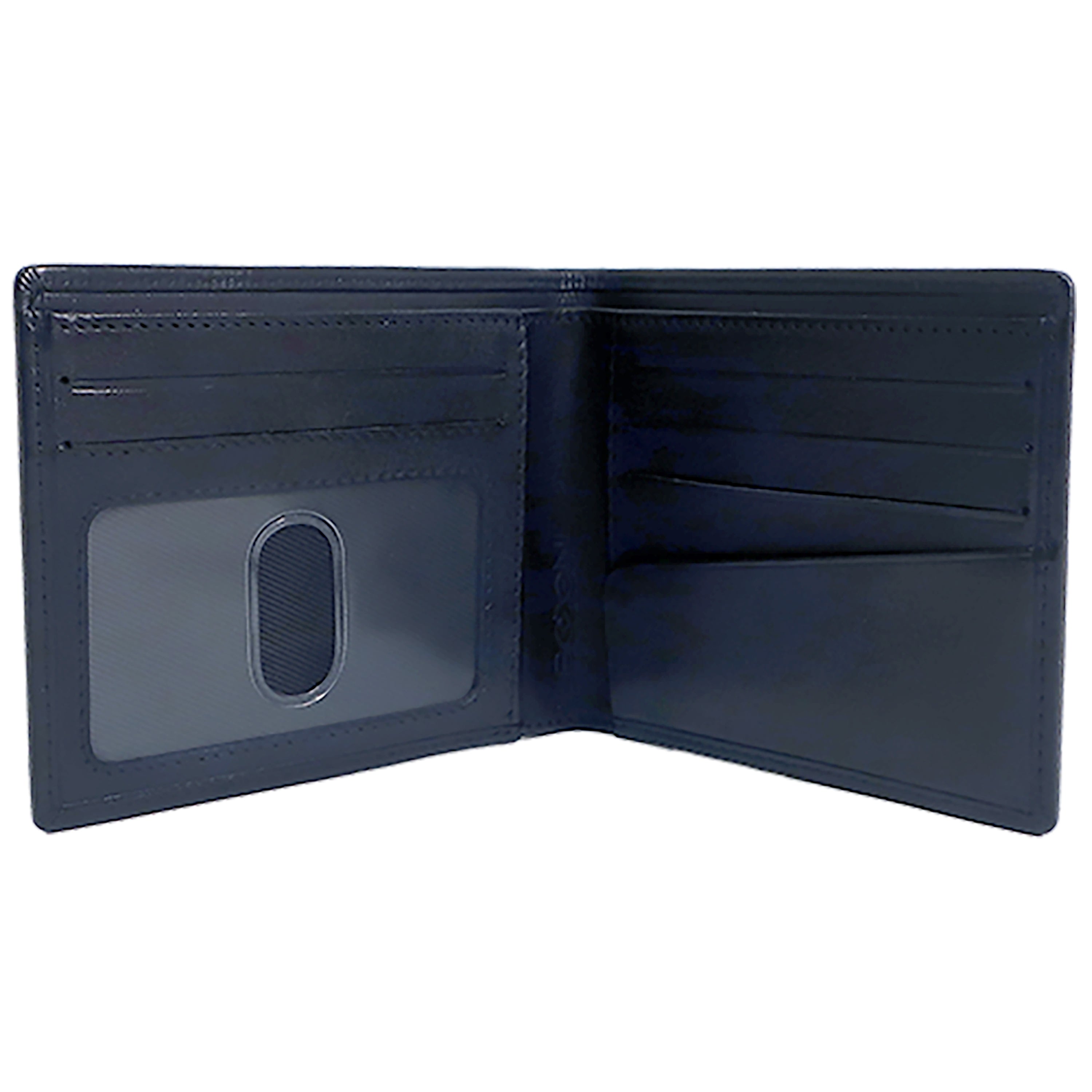 Darius Bifold wallet interior Navy 