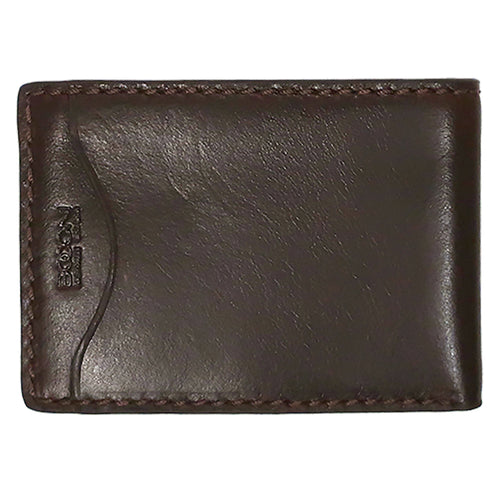 Black Sloan Slim Bifold Wallet back