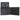Open View Boconi Black Nappa leather passcase wallet with ID window