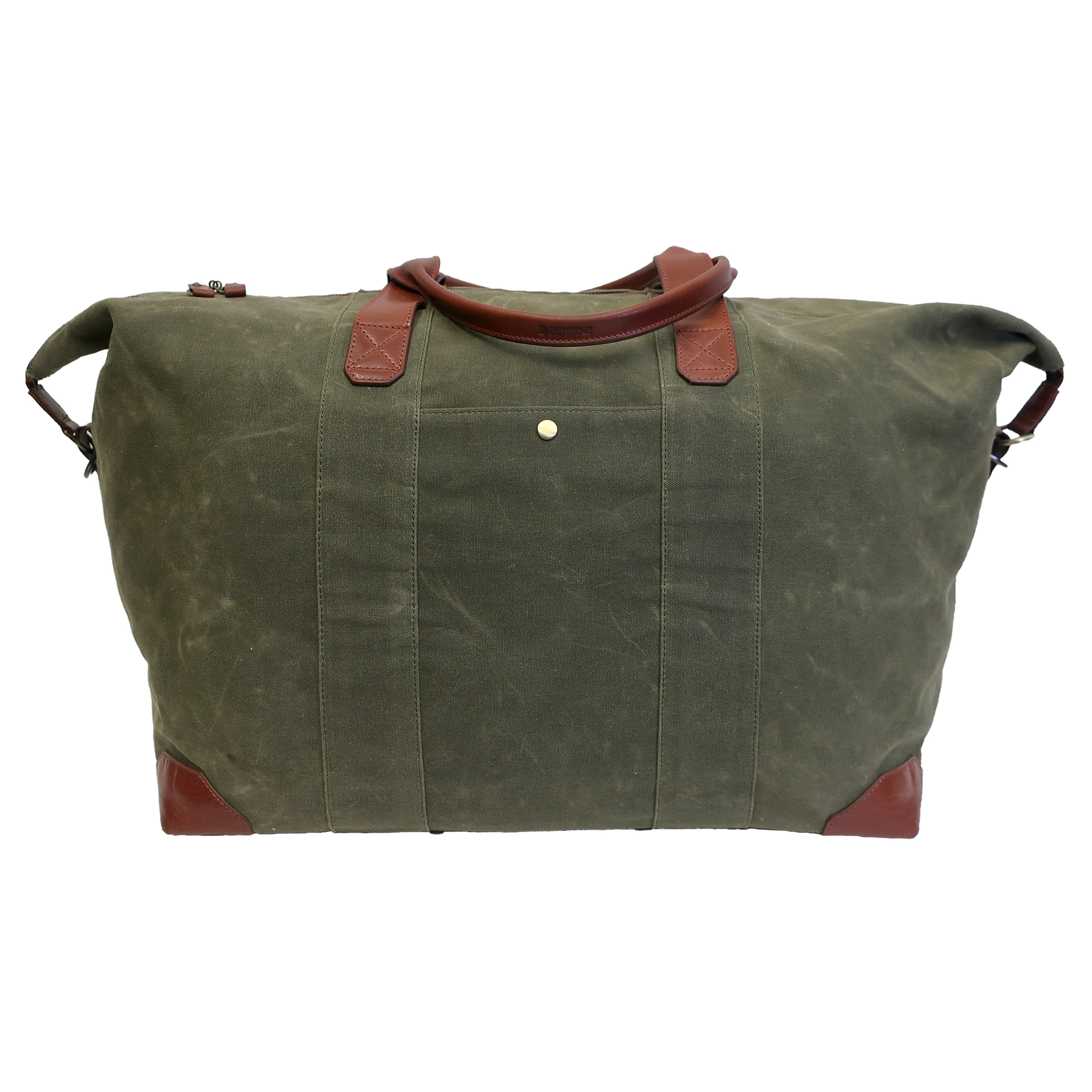 Sloan Heavy Waxed Canvas and Pull Up Leather 20 Duffel Bag