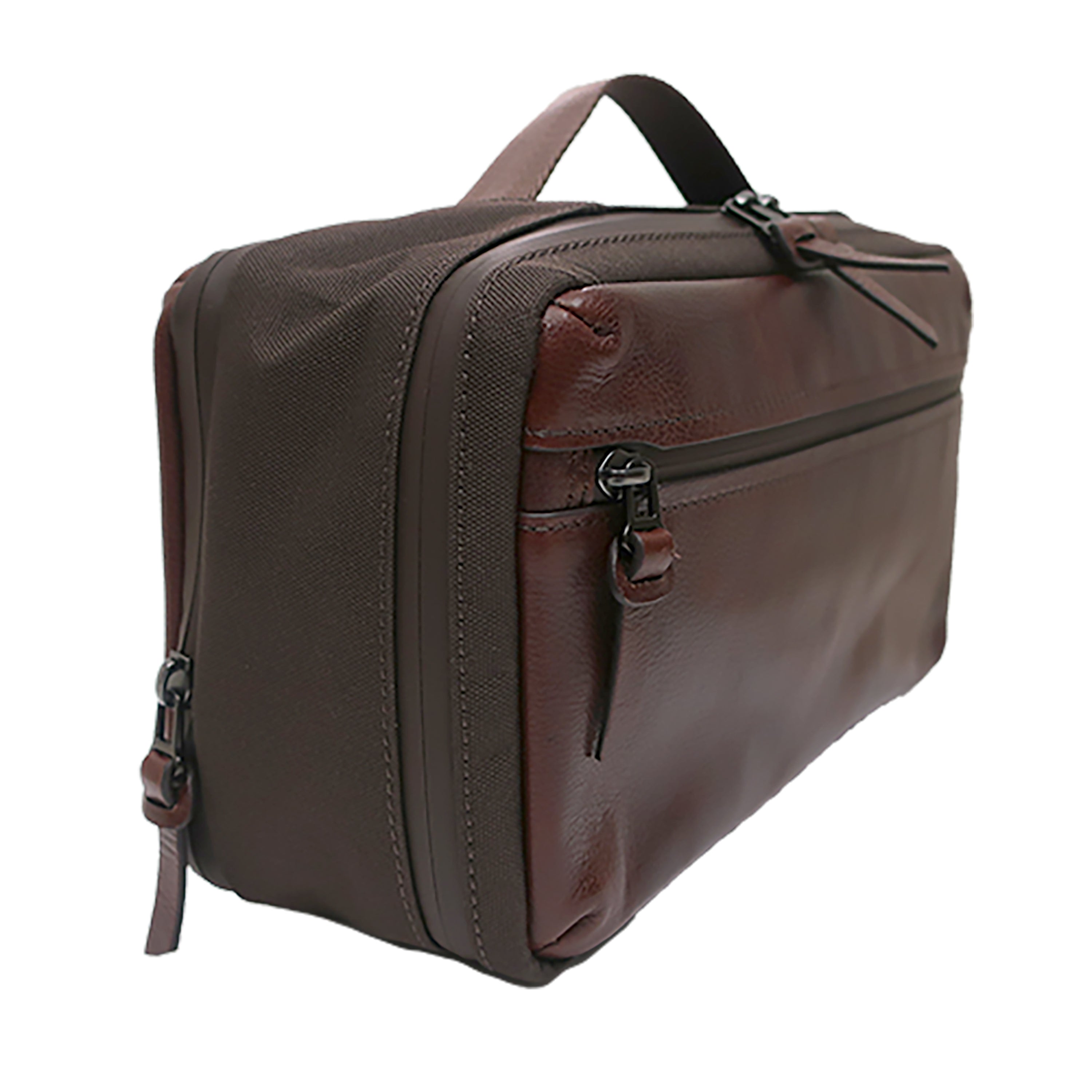 Garth Leather Expandable Travel Kit