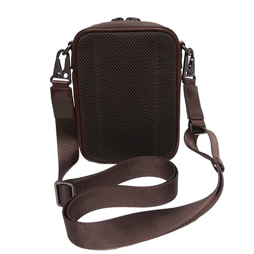 boconi garth traveler leather backpack Boconi Garth Mini Full Grain Leather Crossbody Bag, Cognac