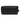 a back view of the BOCONI black pebbled full grain leather dopp kit with leather carry handle
