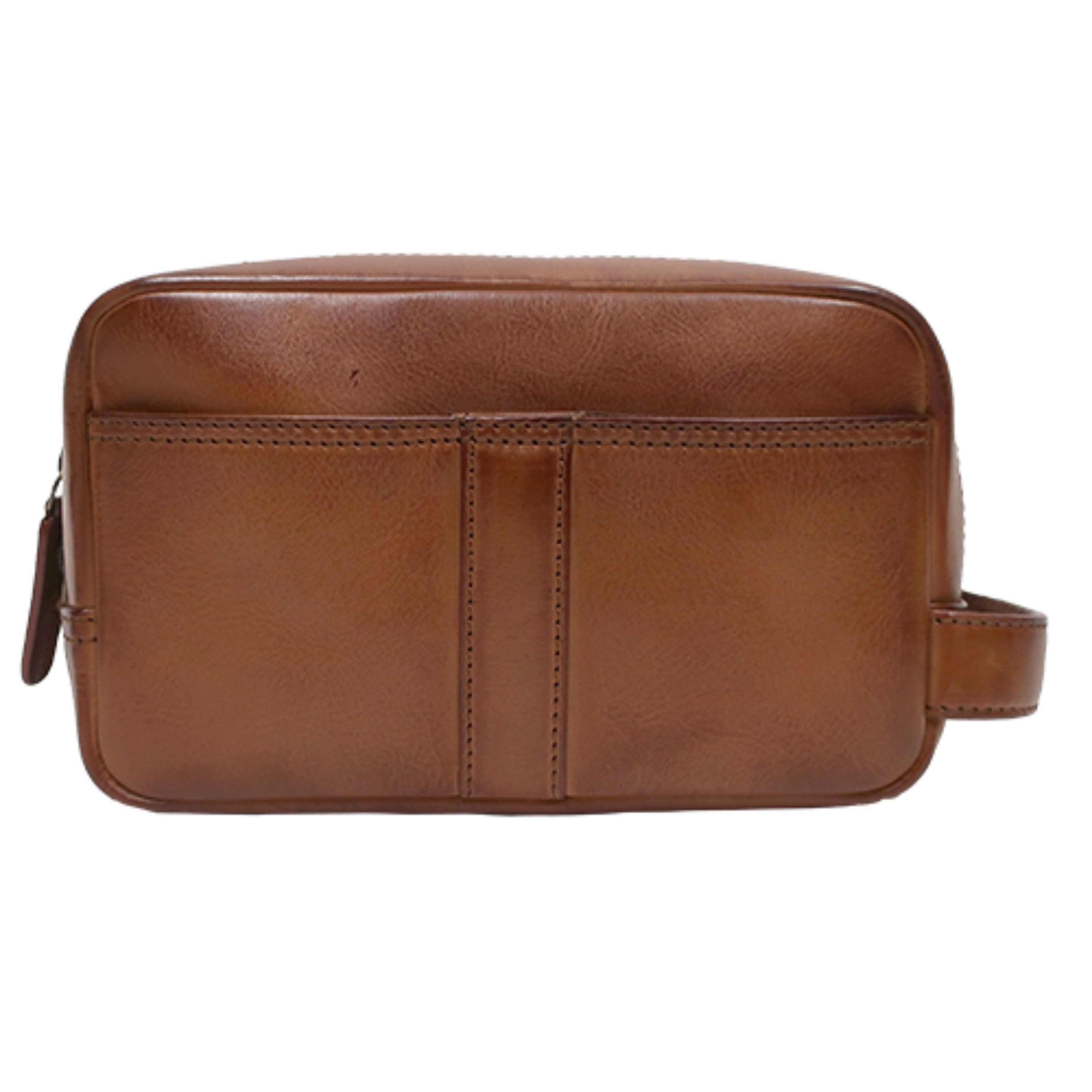 Darius Full Grain Leather Travel Kit