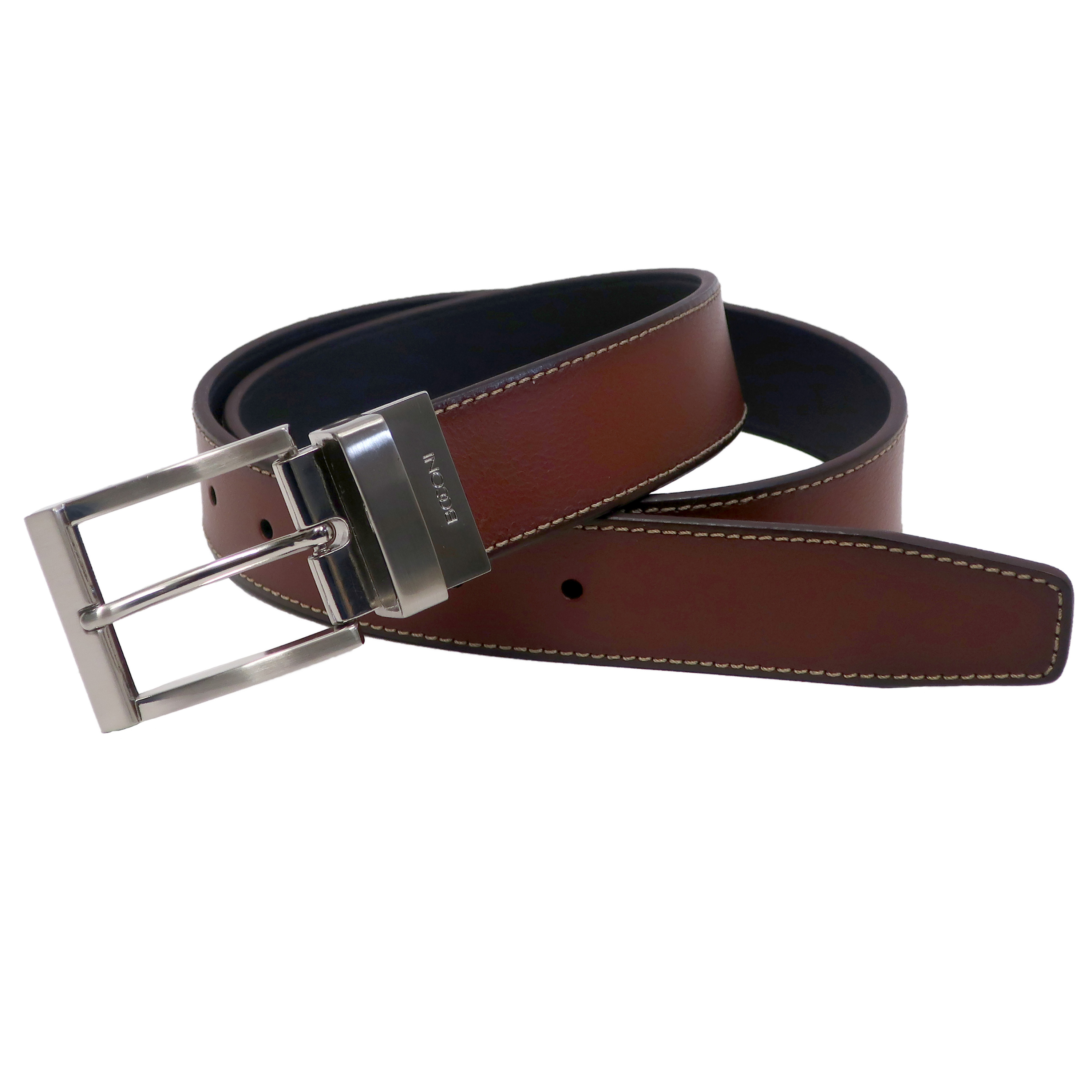 James Reversible Leather Belt