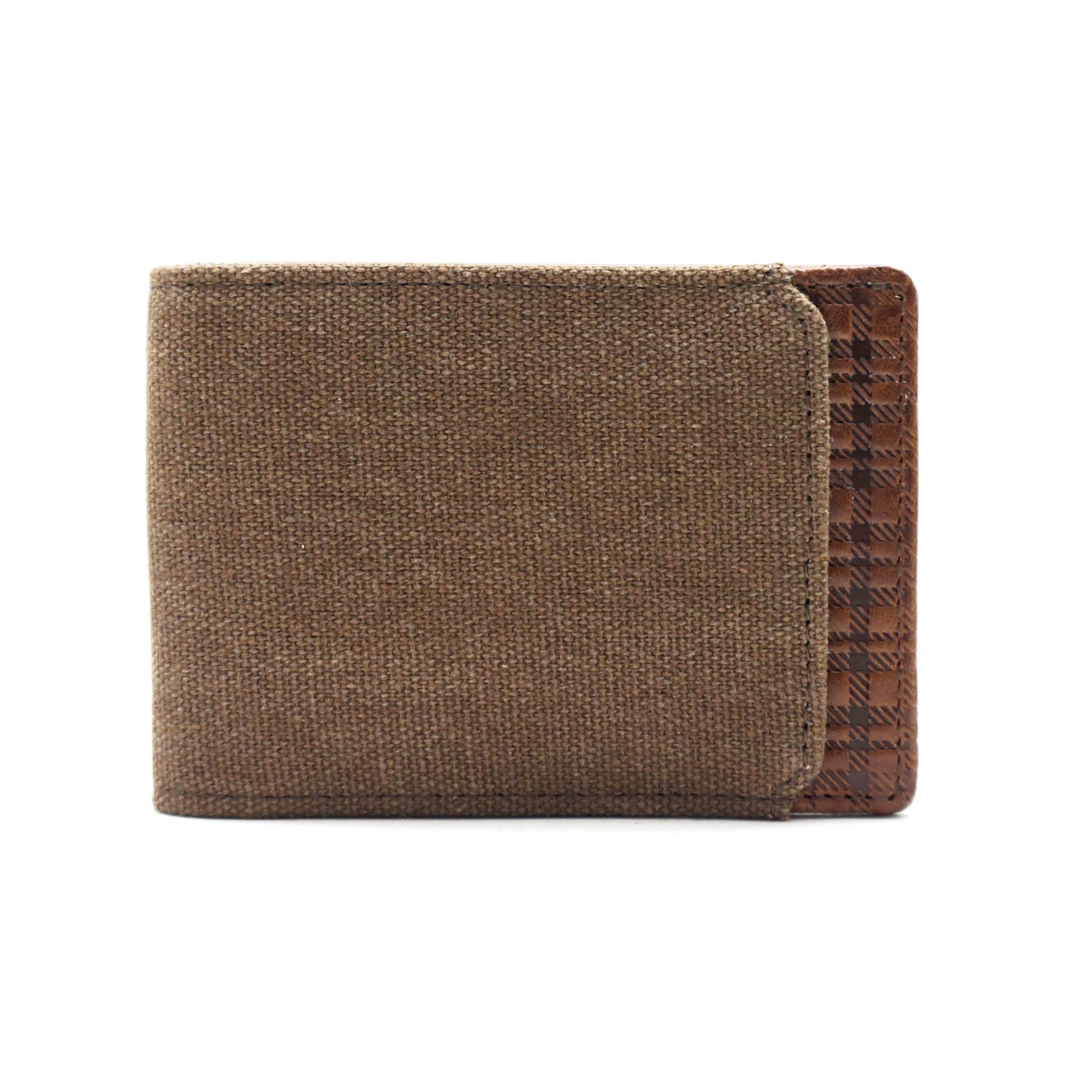 Bryant LTE Slimster Canvas and Leather Wallet