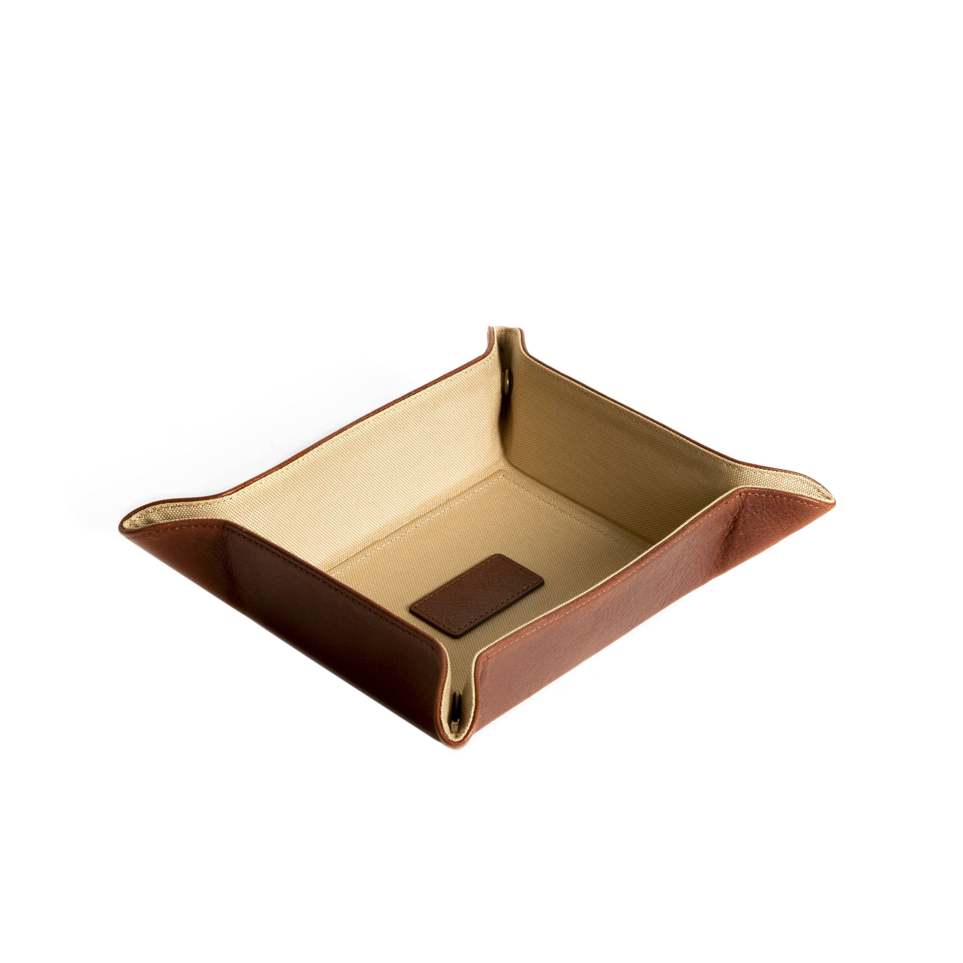 Becker Packable Leather Tray