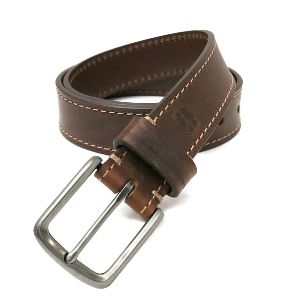 Bryant Leather Belt in Mahogany