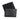 Front and Back View Inside View, Garth Slimster Leather Bifold Wallet, Black