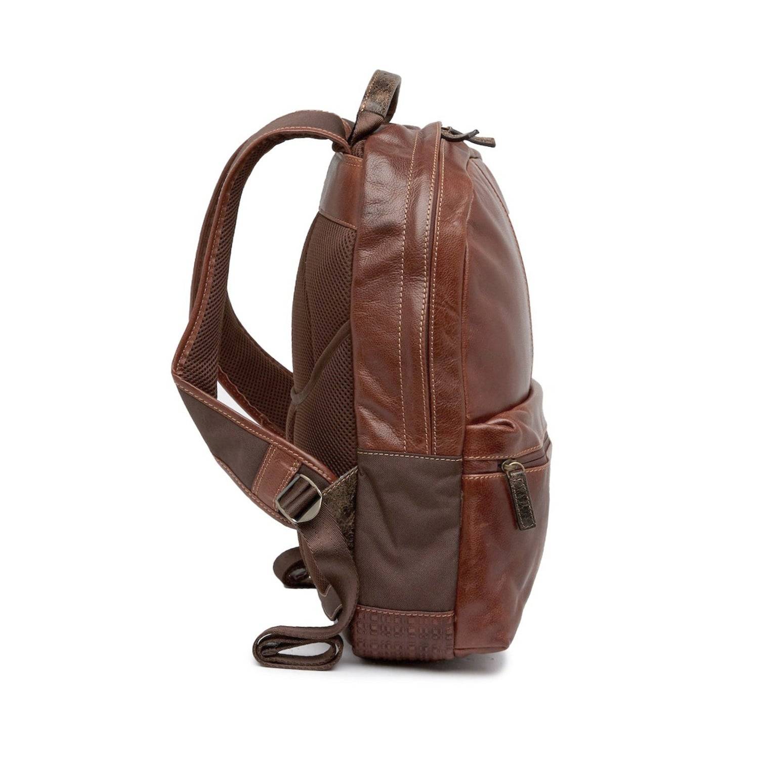 boconi slim profile leather backpack Boconi Slim Leather Backpack Black